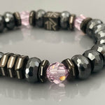 Limited Hematite His & Hers set